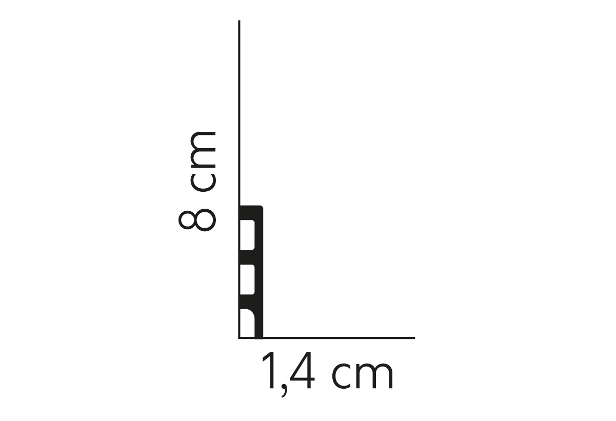 MD014 - Listwa przypodłogowa MARDOM