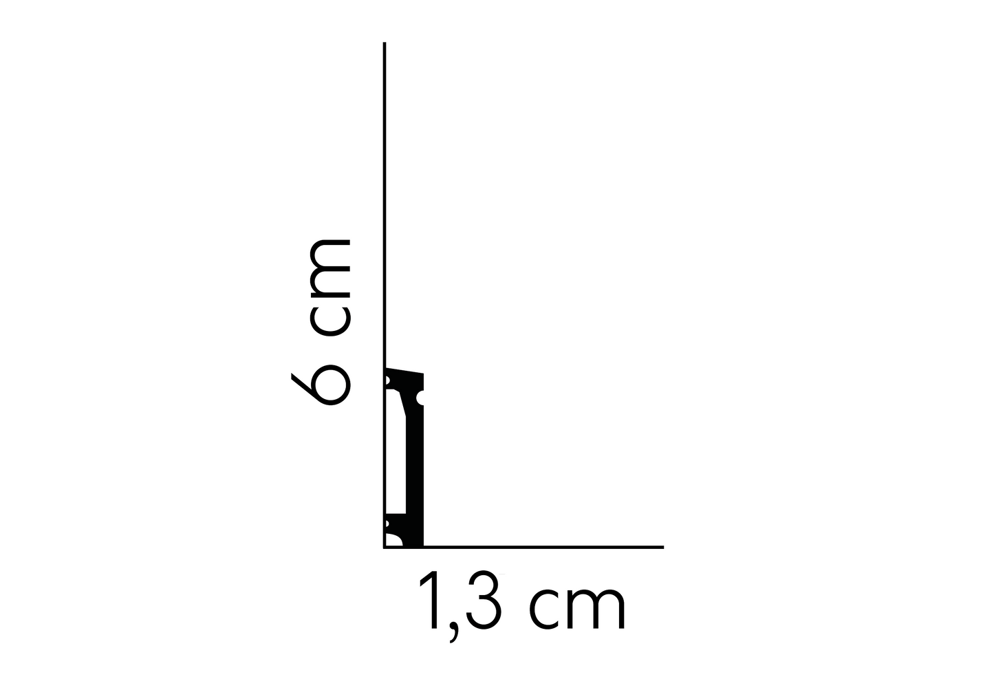 MD028 - Listwa przypodłogowa MARDOM
