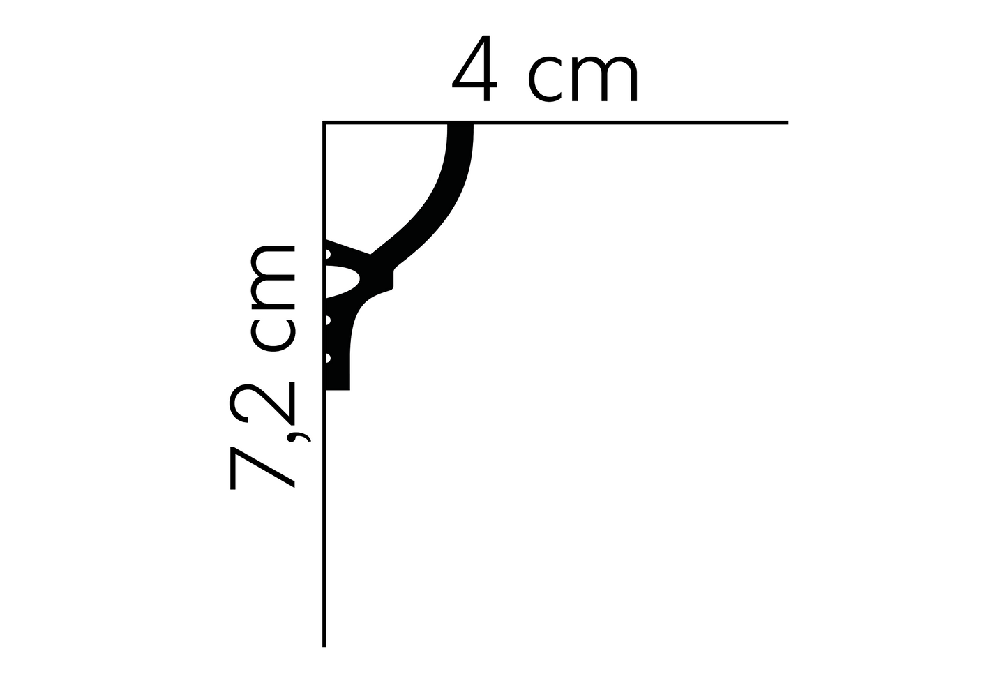 MD070 - Listwa przysufitowa MARDOM