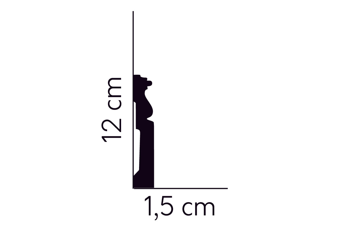 MD095 - Listwa przypodłogowa MARDOM