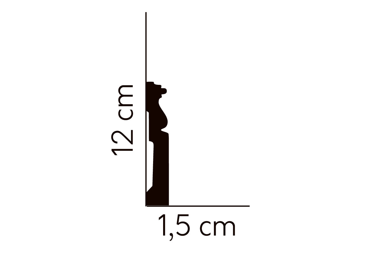 MD095 - Listwa przypodłogowa MARDOM