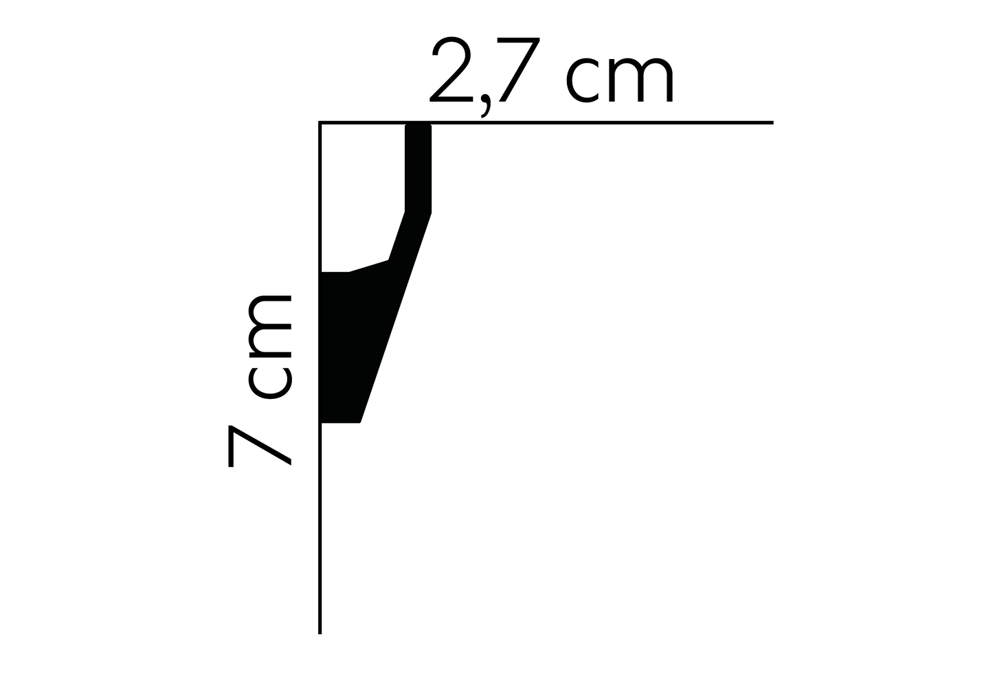 MD118 - Listwa przysufitowa MARDOM