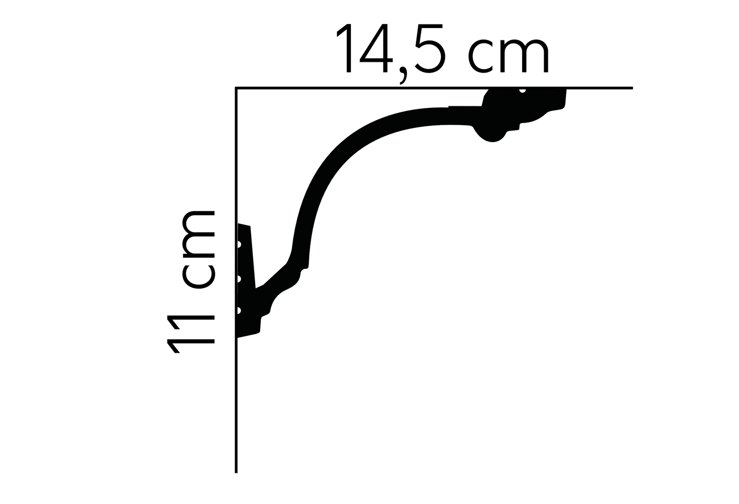 MD156 - Listwa przysufitowa MARDOM