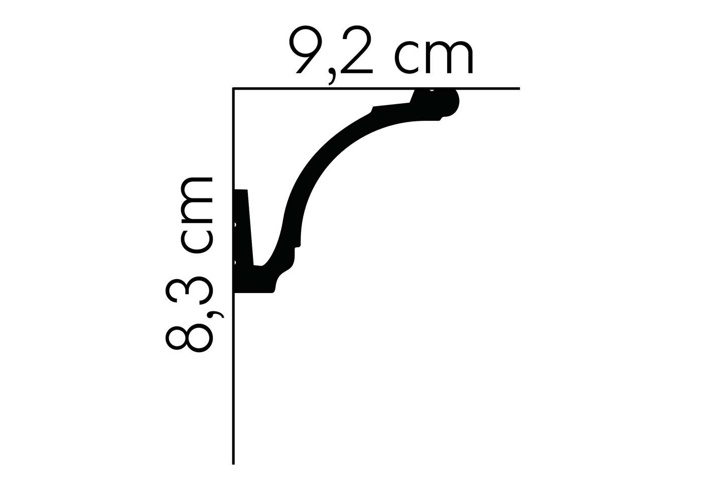 MD161 - Listwa przysufitowa MARDOM