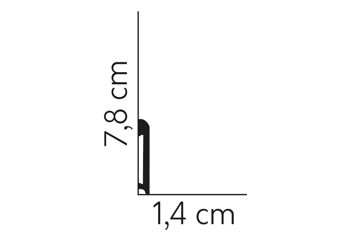 MD234 - Listwa przypodłogowa MARDOM