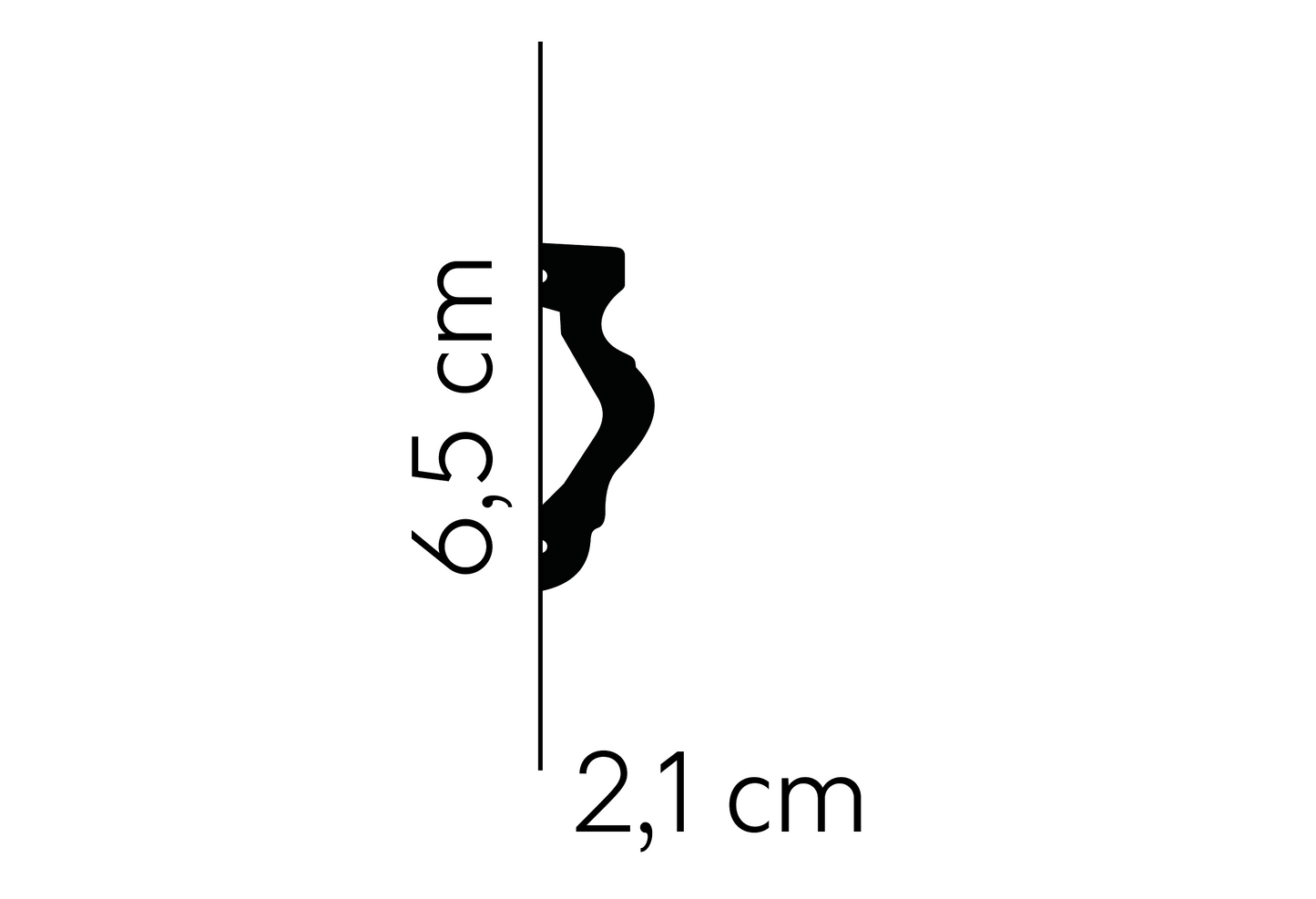 MD308 - Listwa ścienna MARDOM