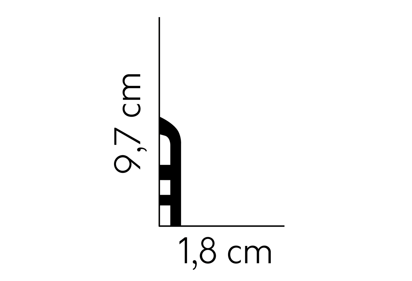 MD355 - Listwa przypodłogowa MARDOM