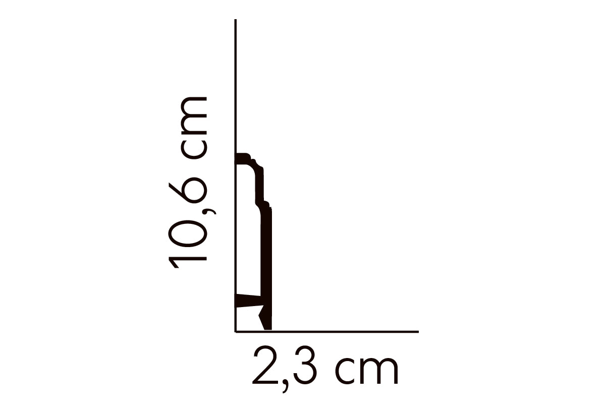 MD363 - Listwa przypodłogowa MARDOM