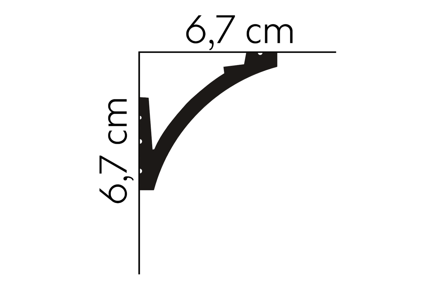 MD380 - Listwa karniszowa MARDOM
