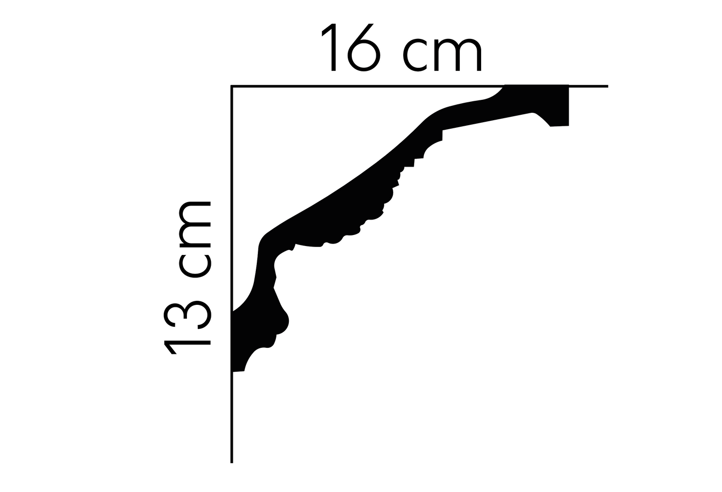 MDA138 - Listwa przysufitowa MARDOM