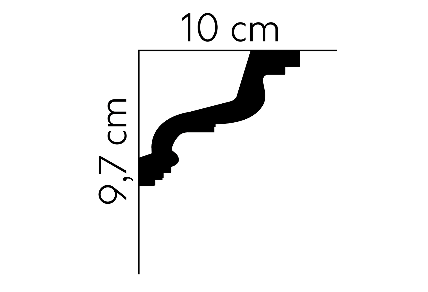 MDB118 - Listwa przysufitowa MARDOM