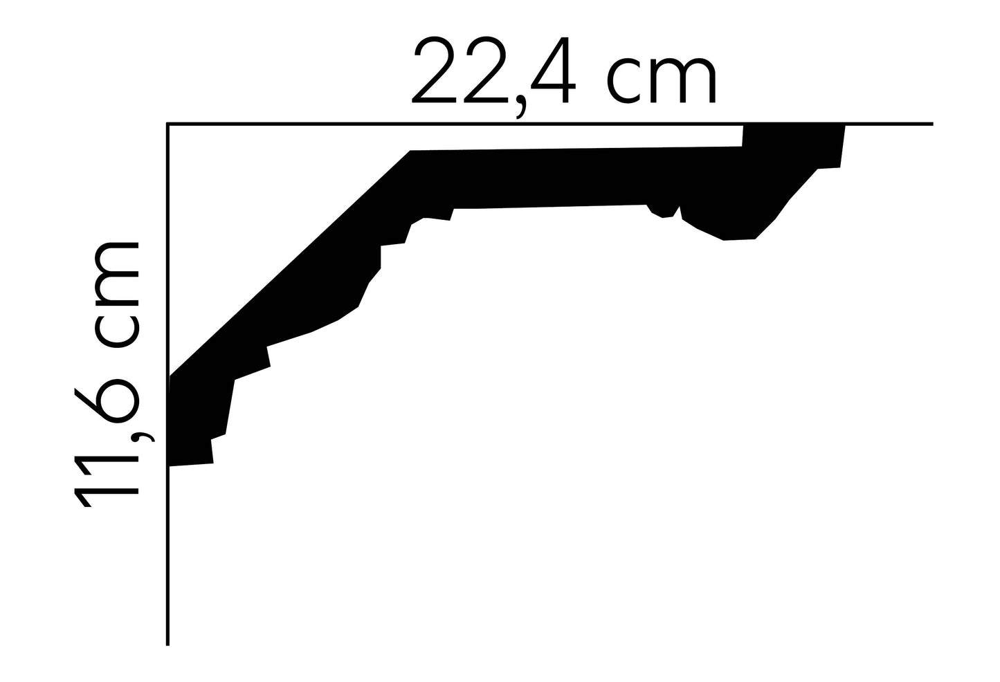 MDB121 - Listwa przysufitowa MARDOM