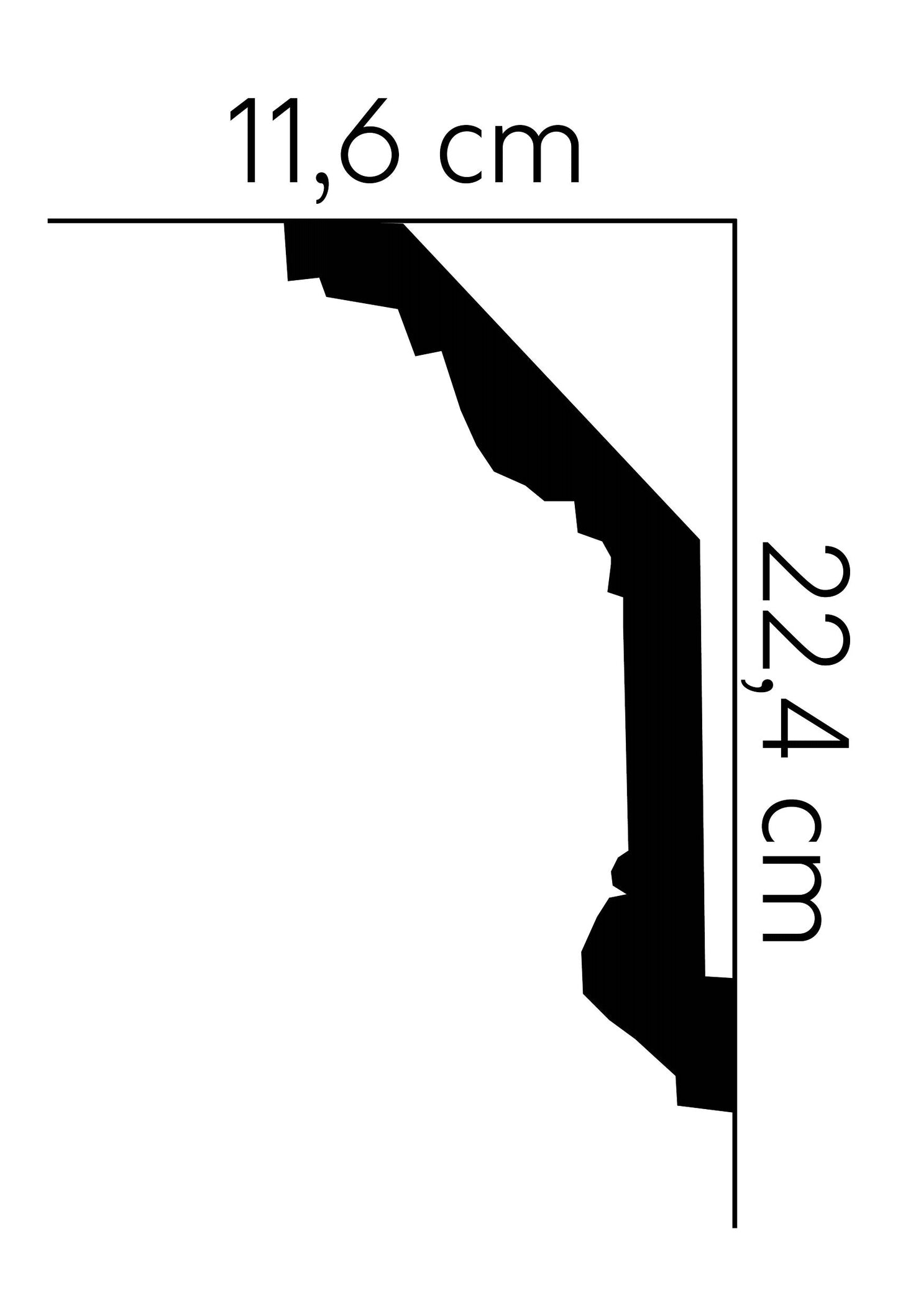 MDB121 - Listwa przysufitowa MARDOM