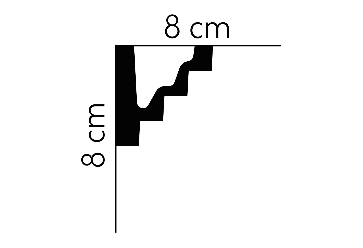 MDB134 - Listwa przysufitowa MARDOM