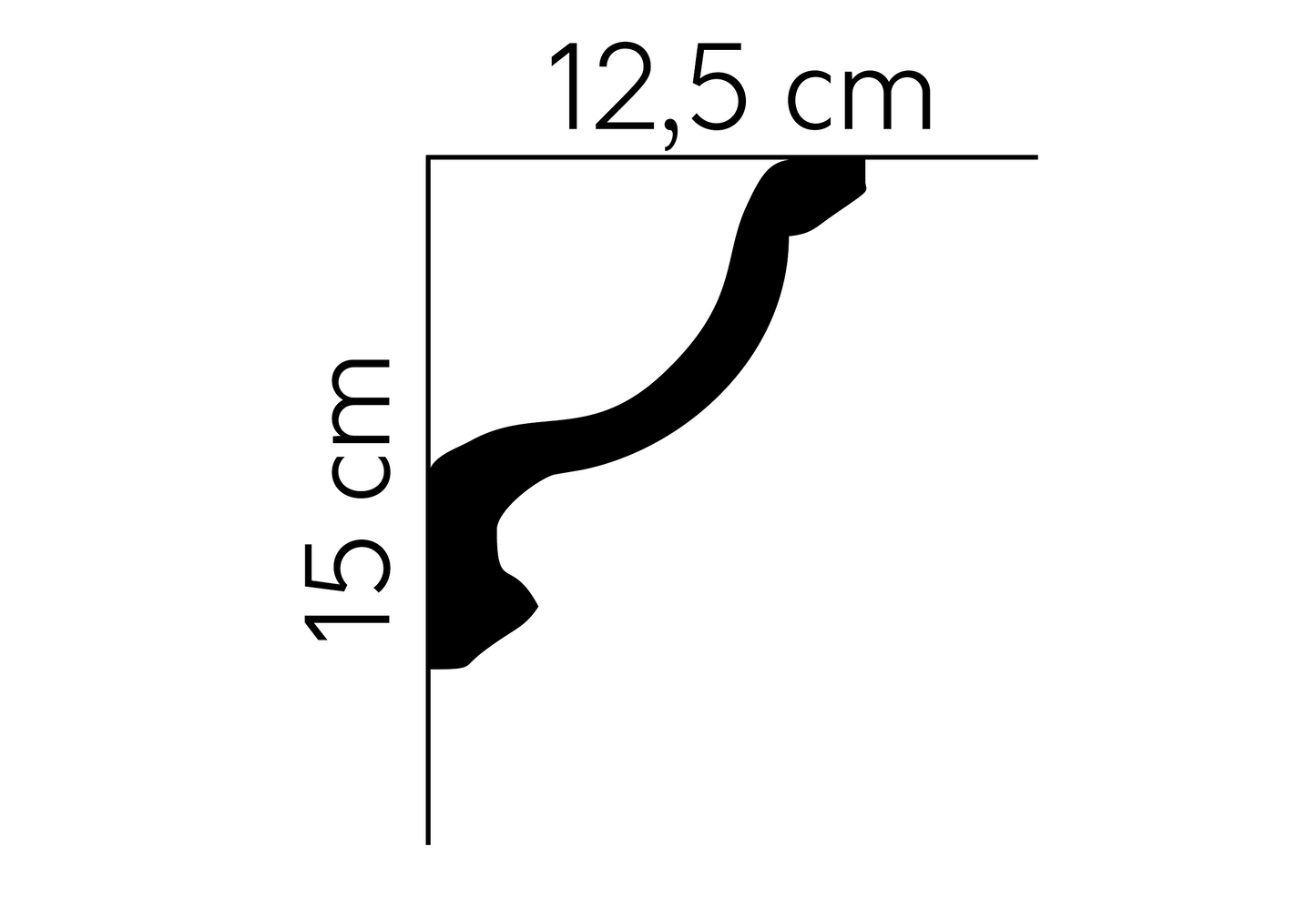 MDB154 - Listwa przysufitowa MARDOM