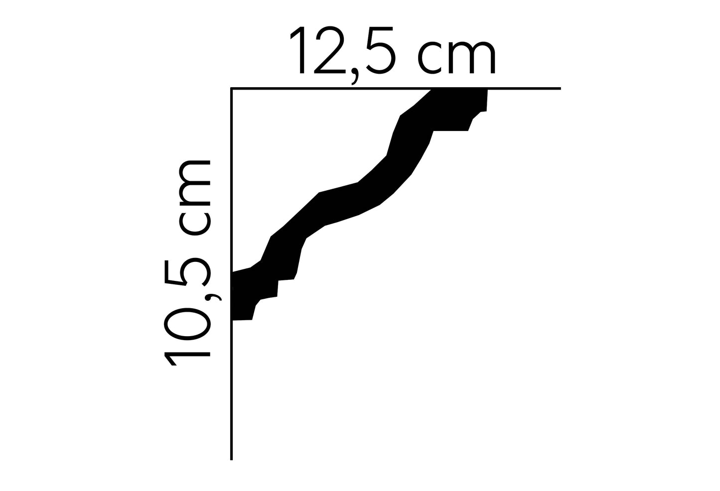 MDB158 - Listwa przysufitowa MARDOM
