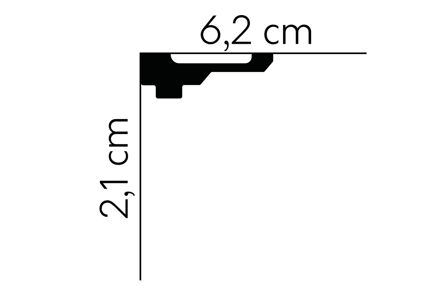 MDB164 - Listwa przysufitowa MARDOM