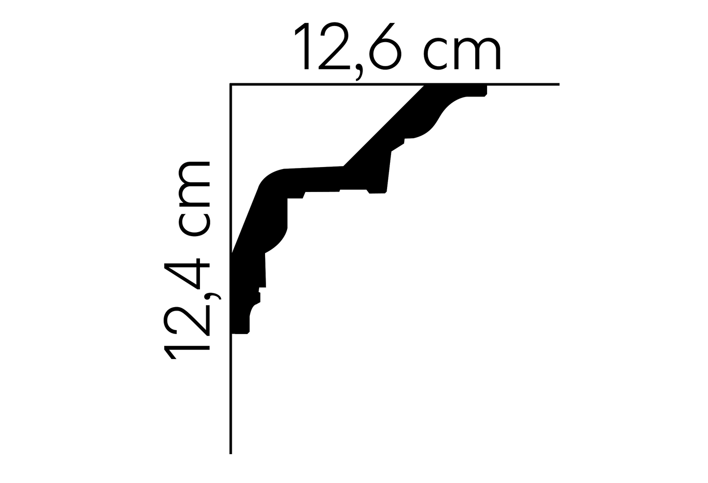 MDB169 - Listwa przysufitowa MARDOM