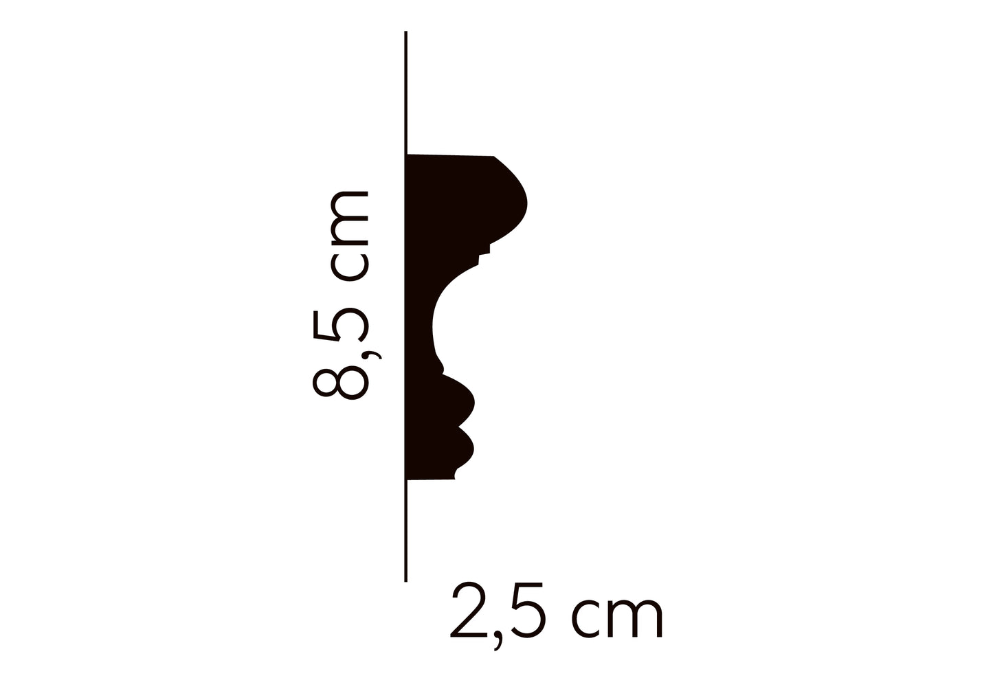 MDD311 - Listwa ścienna MARDOM