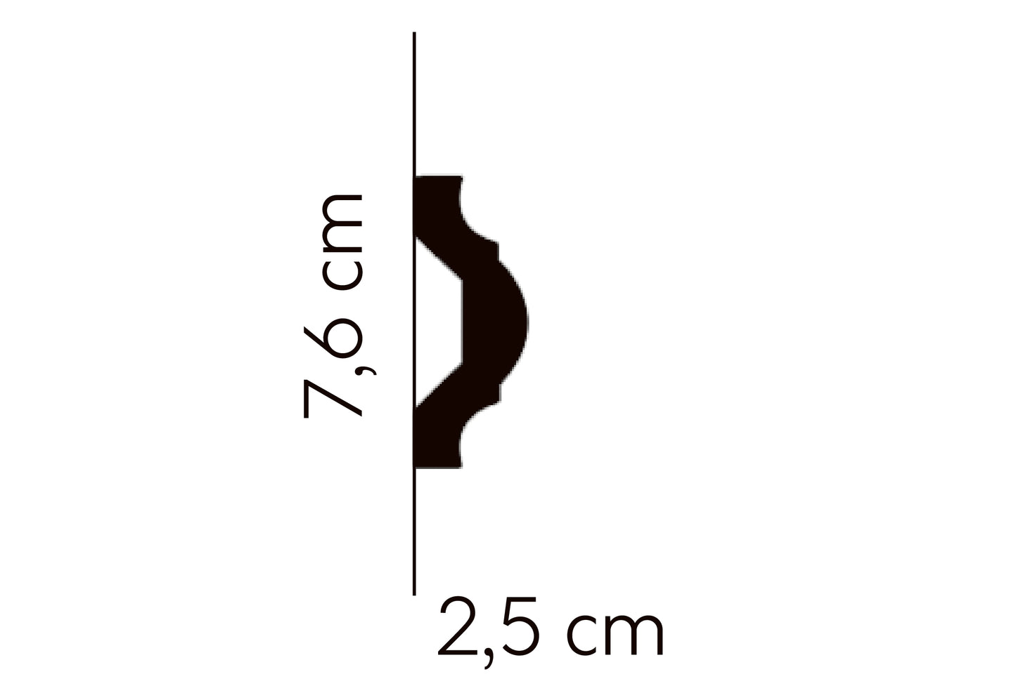 MDD351 - Listwa ścienna MARDOM