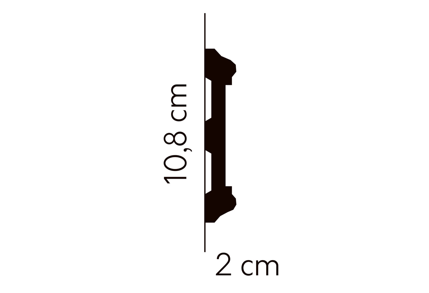 MDD410 - Listwa ścienna MARDOM