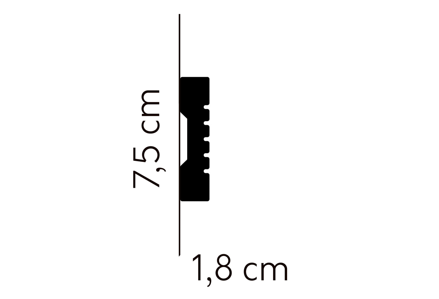 MDD412 - Listwa ścienna MARDOM
