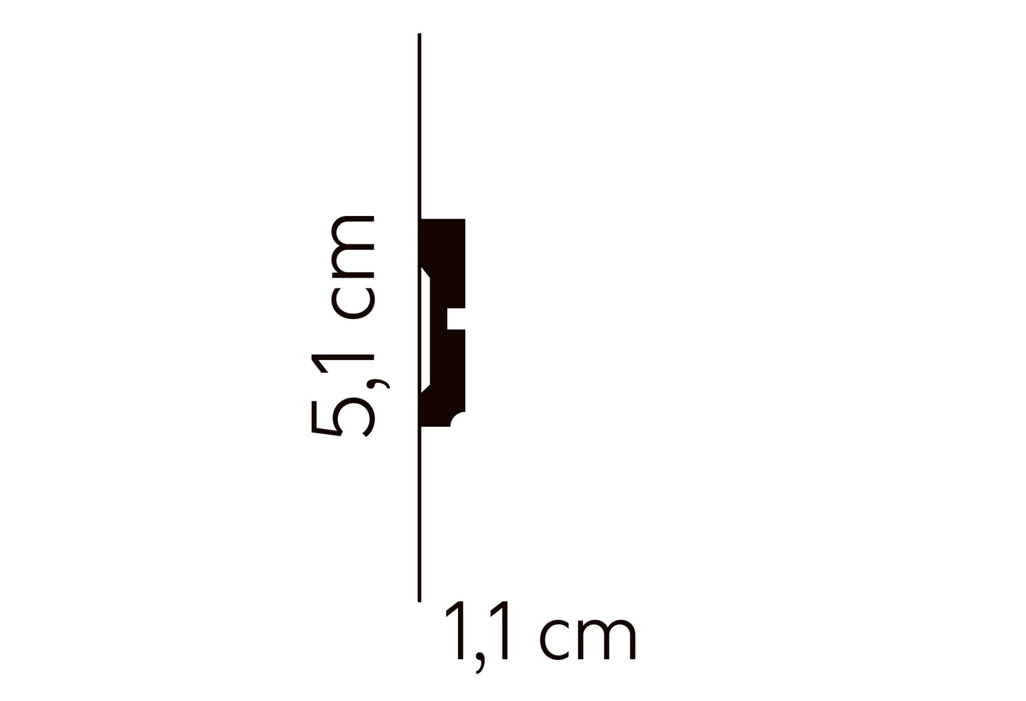 MDD414 - Listwa ścienna MARDOM