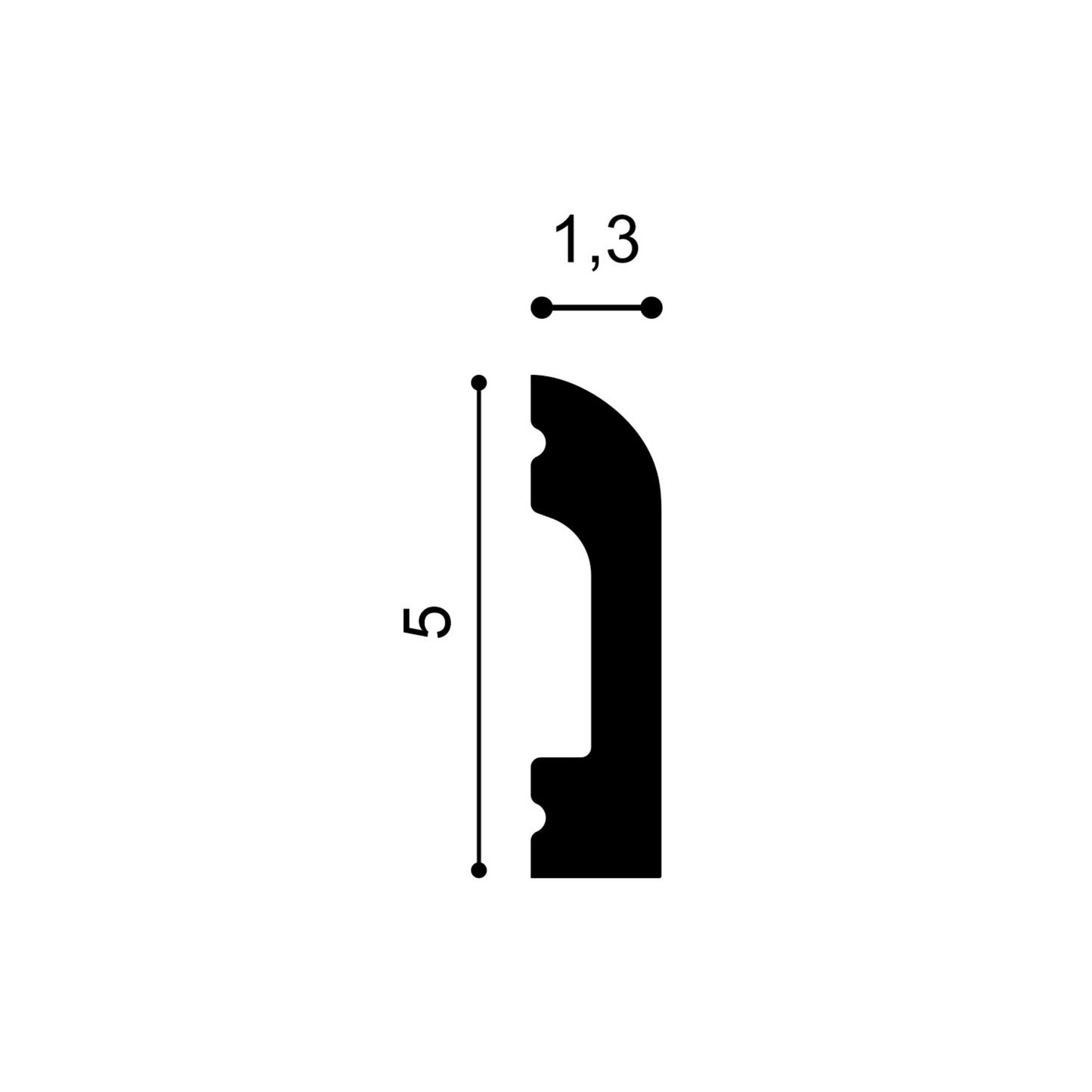 SX182 - Listwa przysufitowa ORAC