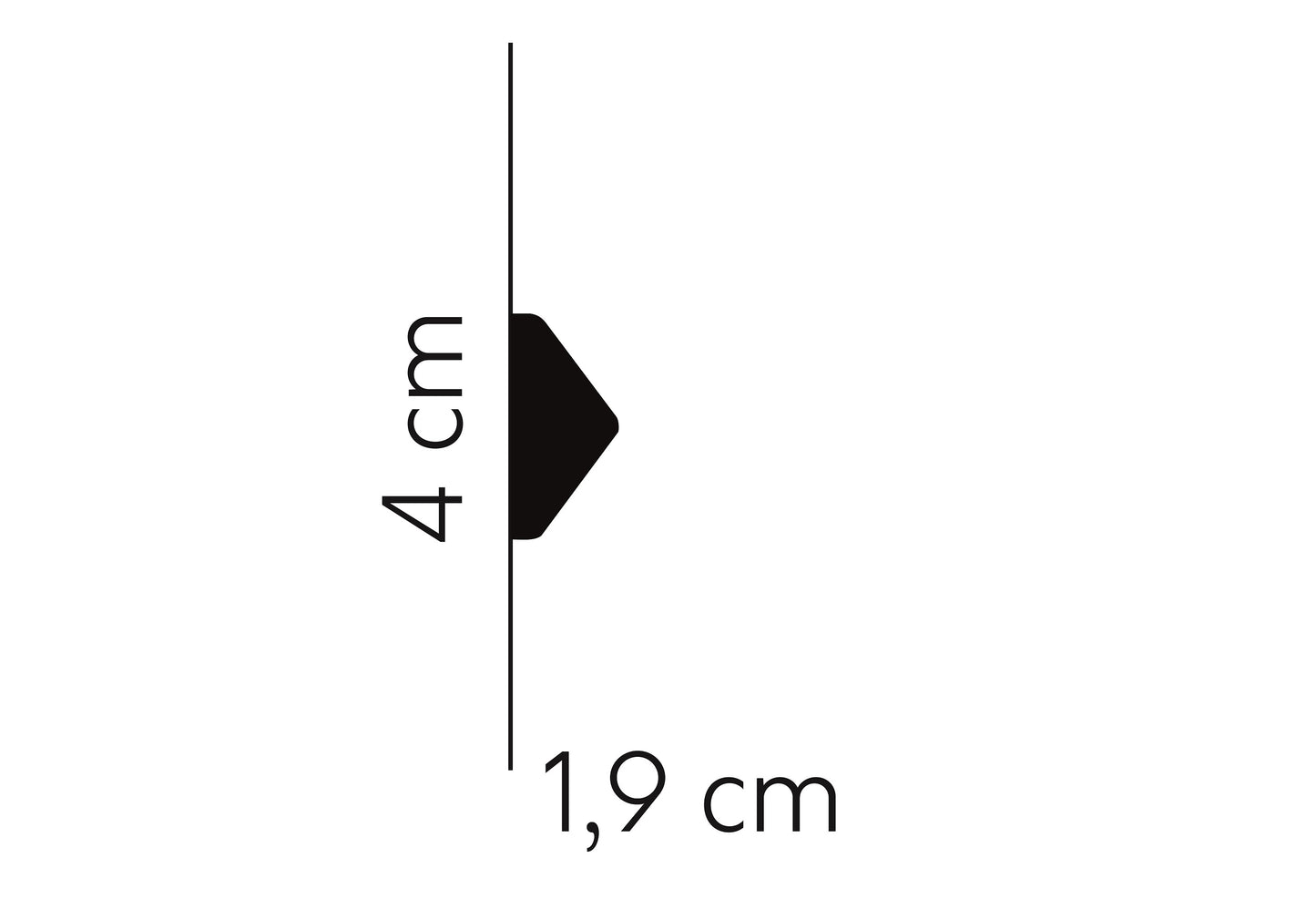 QL023 - Listwa ścienna MARDOM