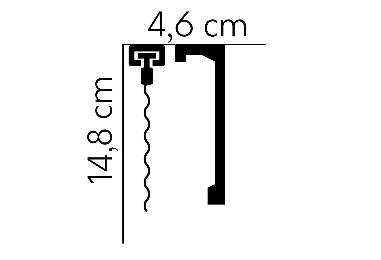 QL036 - Listwa karniszowa MARDOM