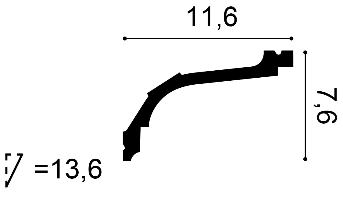 C220 - Listwa przysufitowa ORAC