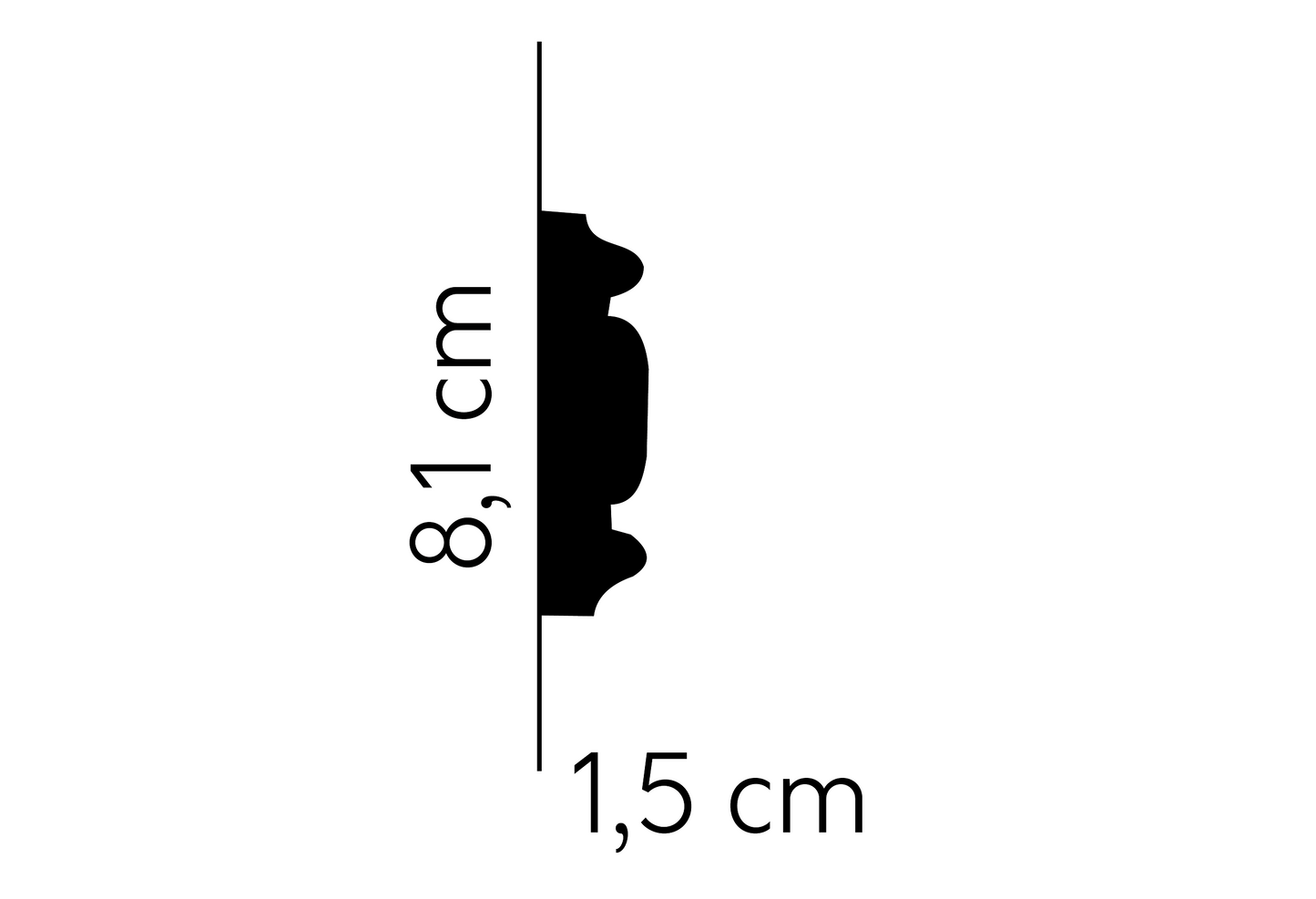 MDC250 - Listwa ścienna MARDOM