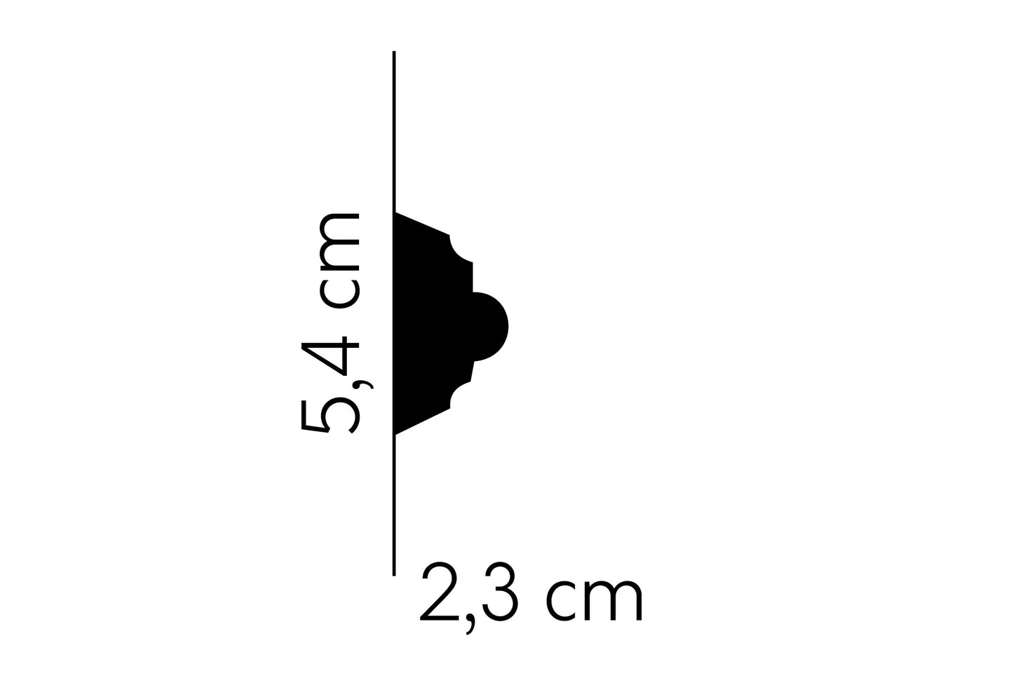 MDC252 - Listwa ścienna MARDOM