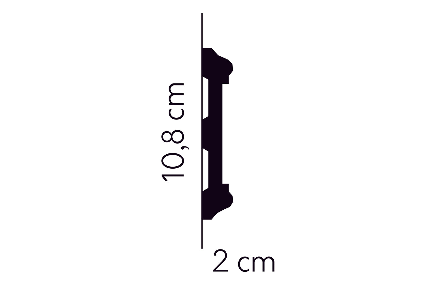 MDD410 - Listwa ścienna MARDOM