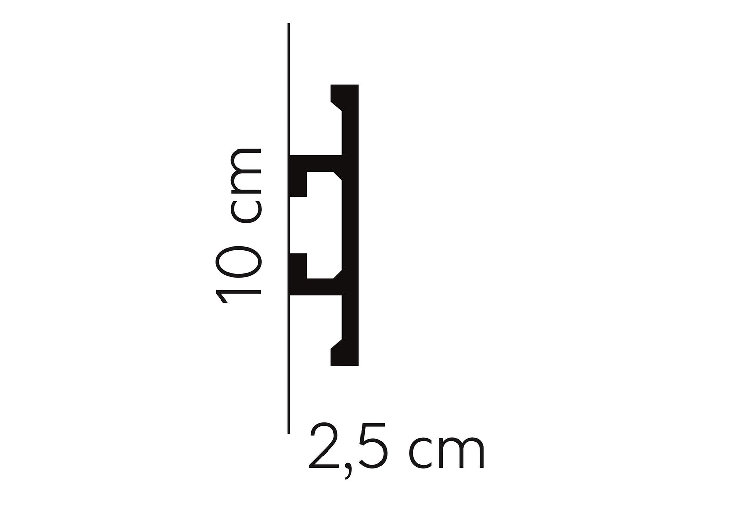 QL017 - Listwa ścienna MARDOM